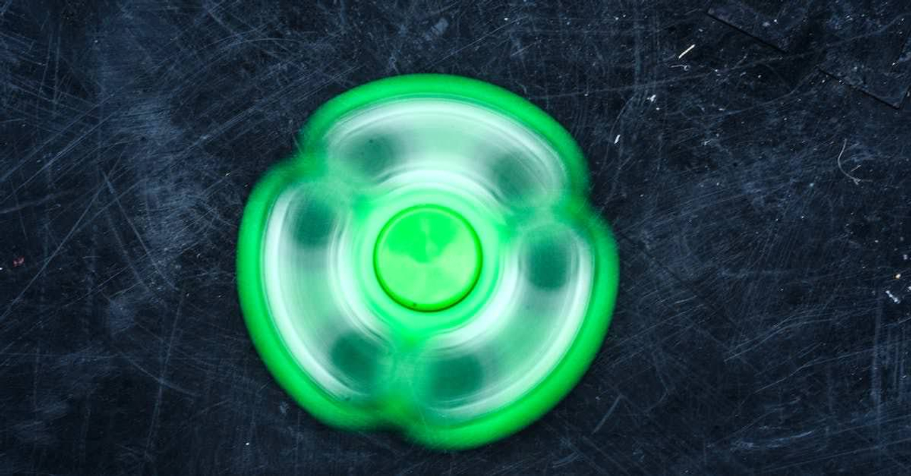 Green Fidget Spinner